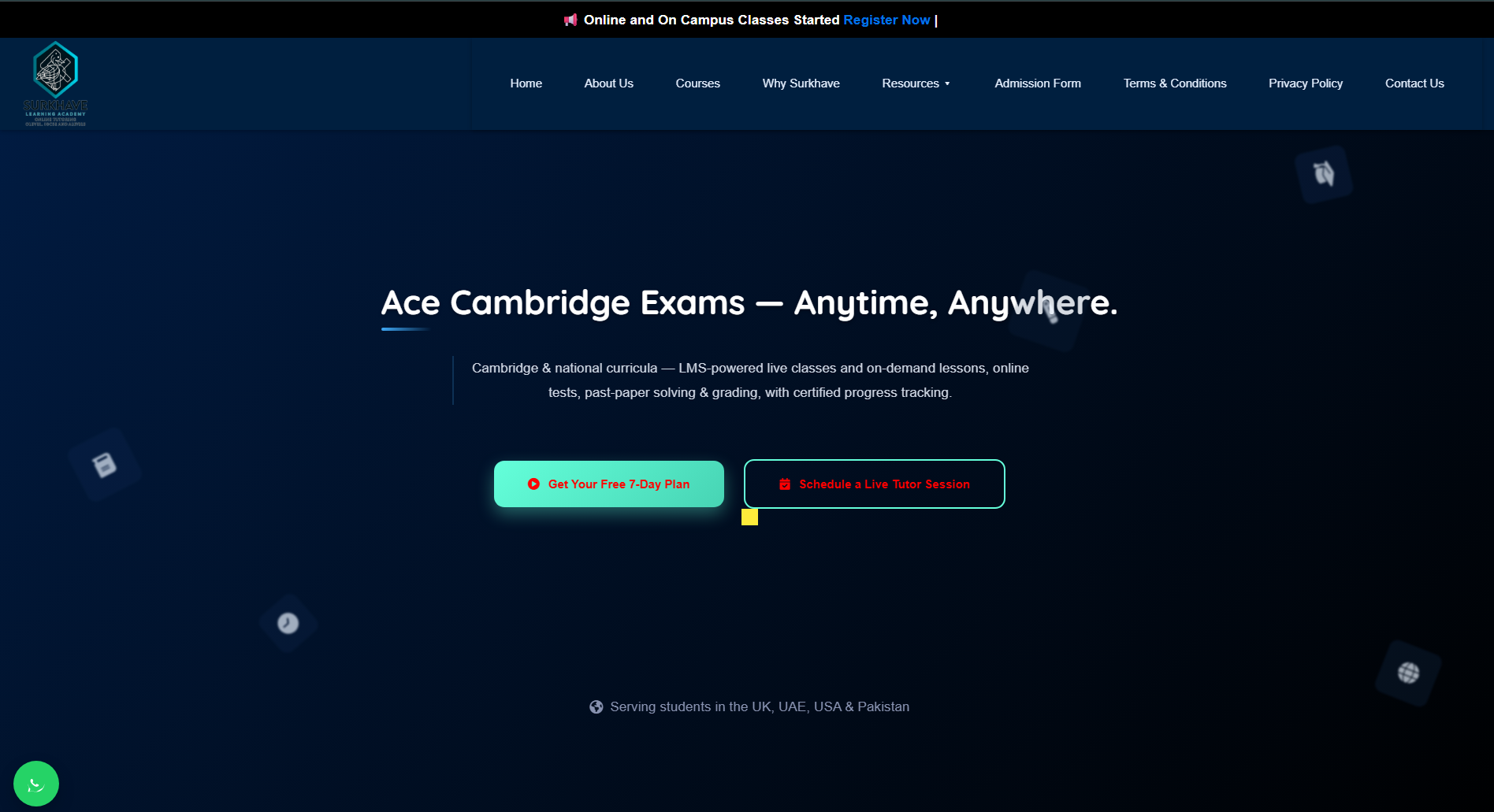 Surkhave website screenshot
